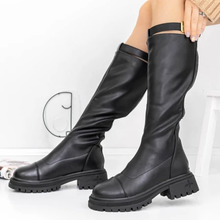 Cizme Dama 8035 Negru » Pantoful.ro