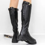 Cizme Dama 8035 Negru » Pantoful.ro