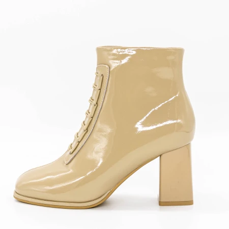 Botine Dama cu Toc gros 6612 Piersica » Pantoful.ro