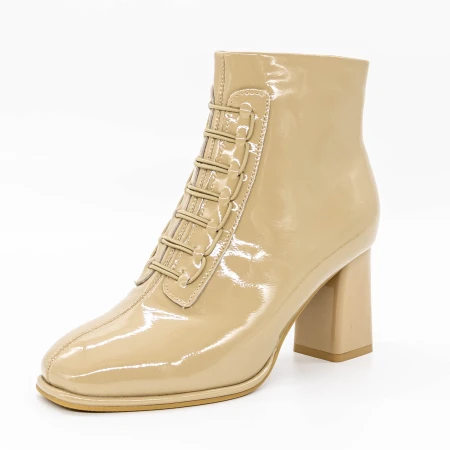 Botine Dama cu Toc gros 6612 Piersica » Pantoful.ro