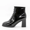 Botine Dama cu Toc gros 6612 Negru | Formazione