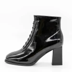 Botine Dama cu Toc gros 6612 Negru » Pantoful.ro