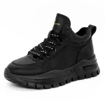 Pantofi Sport Dama cu Platforma 271935 Negru » Pantoful.ro