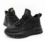 Pantofi Sport Dama cu Platforma 271935 Negru » Pantoful.ro