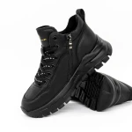Pantofi Sport Dama cu Platforma 271935 Negru » Pantoful.ro