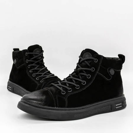 Ghete Barbati 8662-2 Negru » Pantoful.ro