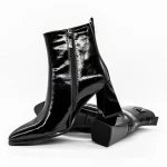Botine Dama cu Toc gros K5826-5049B Negru » Pantoful.ro