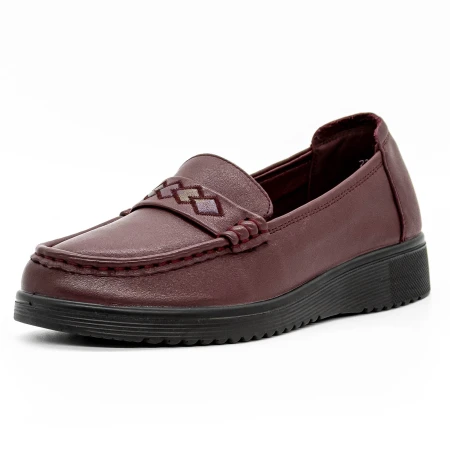 Pantofi Casual Dama 220705 Visiniu » Pantoful.ro