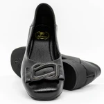 Pantofi cu Toc gros 9625 Negru » Pantoful.ro