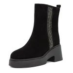 Ghete Dama 1182-1R Negru » Pantoful.ro