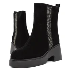 Ghete Dama 1182-1R Negru » Pantoful.ro