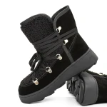 Ghete Dama 1395-31E Negru » Pantoful.ro