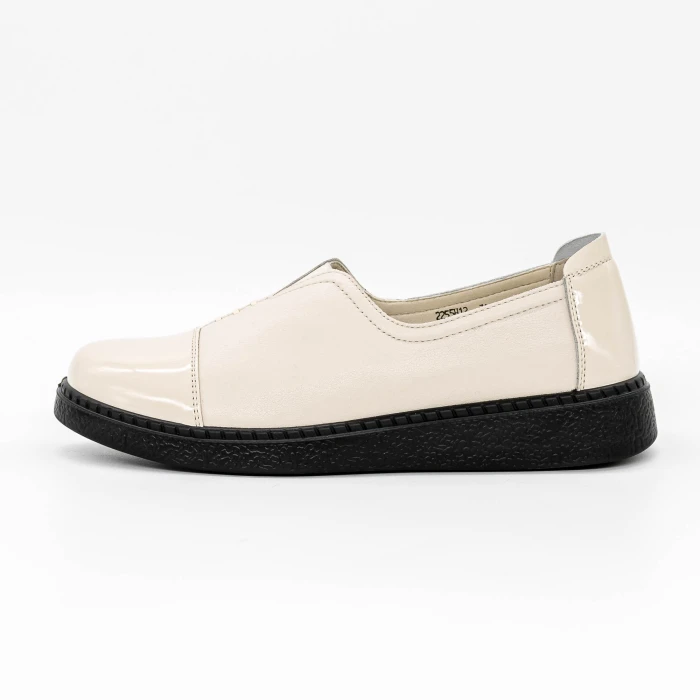 Pantofi Casual Dama 2255H12 Crem » Pantoful.ro