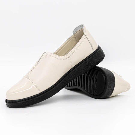 Pantofi Casual Dama 2255H12 Crem » Pantoful.ro