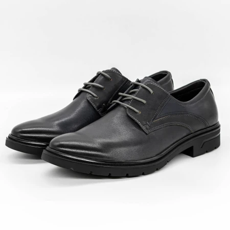 Pantofi Barbati K82207 Gri inchis » Pantoful.ro