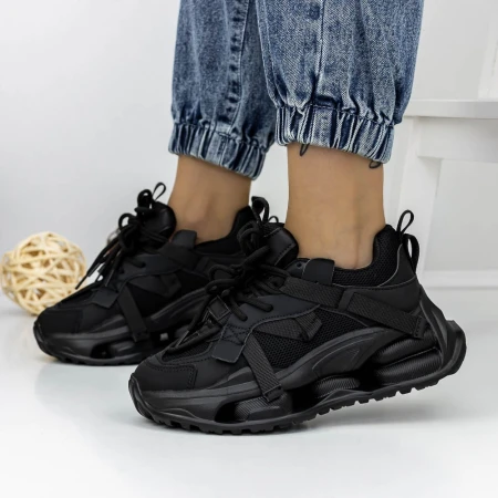 Pantofi Sport Dama 3WL103 Negru » Pantoful.ro