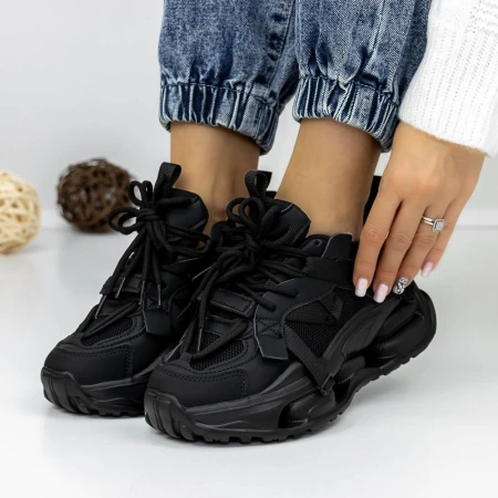 Pantofi Sport Dama 3WL103 Negru » Pantoful.ro