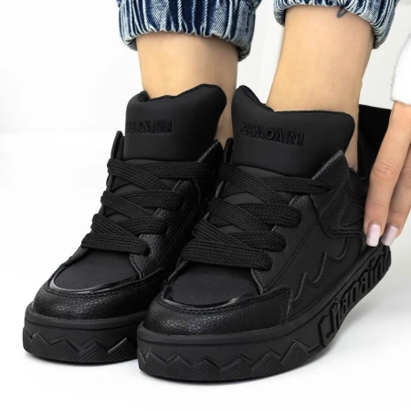 Pantofi Sport Dama 3WL105 Negru » Pantoful.ro
