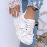 Pantofi Sport Dama 3YJA3 Bej » Pantoful.ro