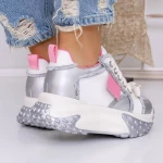 Pantofi Sport Dama 3YJA3 Argintiu » Pantoful.ro