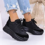 Pantofi Sport Dama 3YJA2 Negru » Pantoful.ro