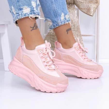 Pantofi Sport Dama 3YJA2 Roz » Pantoful.ro