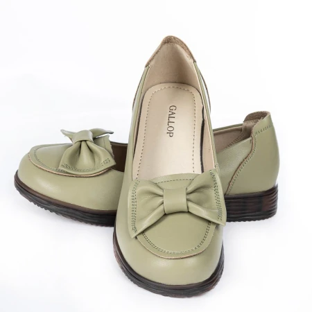 Pantofi Casual Dama GA2312 Kaki » Pantoful.ro