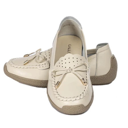 Pantofi Casual Dama GA2315 Crem » Pantoful.ro