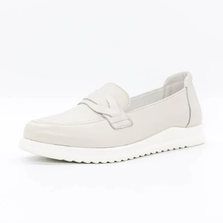Pantofi Casual Dama 66220 Crem » Pantoful.ro
