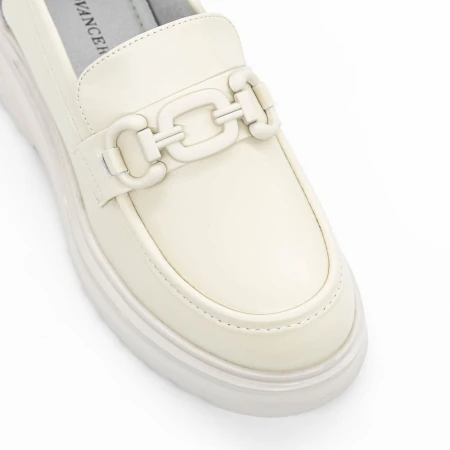Pantofi Casual Dama 37822 Crem » Pantoful.ro
