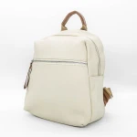 Rucsac Dama din Piele Naturala 79717 Crem » Pantoful.ro