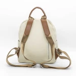 Rucsac Dama din Piele Naturala 79717 Crem » Pantoful.ro