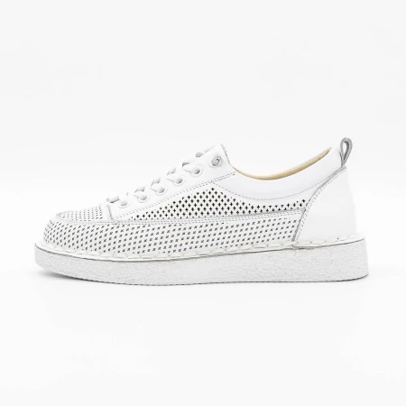 Pantofi Casual Dama F20975-1 Alb » Pantoful.ro