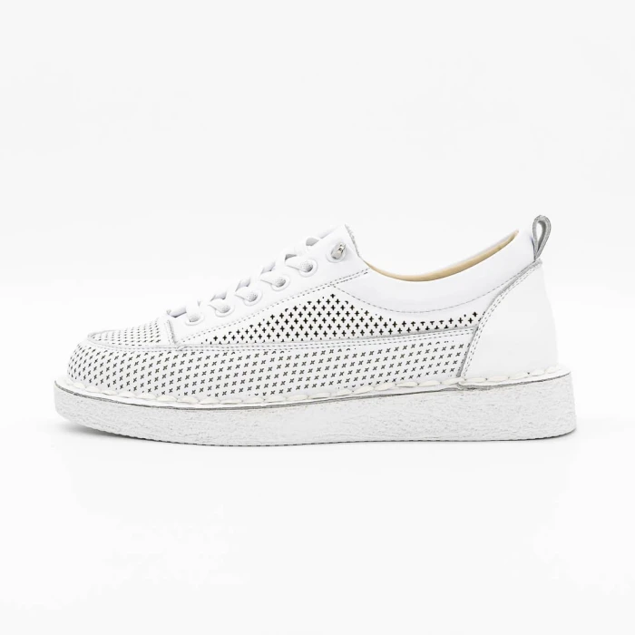 Pantofi Casual Dama F20975-1 Alb » Pantoful.ro