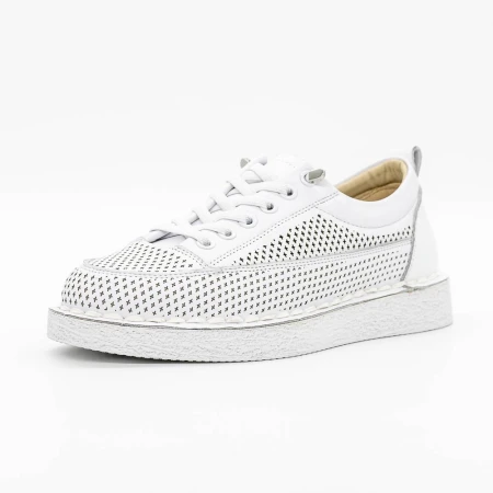 Pantofi Casual Dama F20975-1 Alb » Pantoful.ro