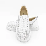 Pantofi Casual Dama F20975-1 Alb » Pantoful.ro