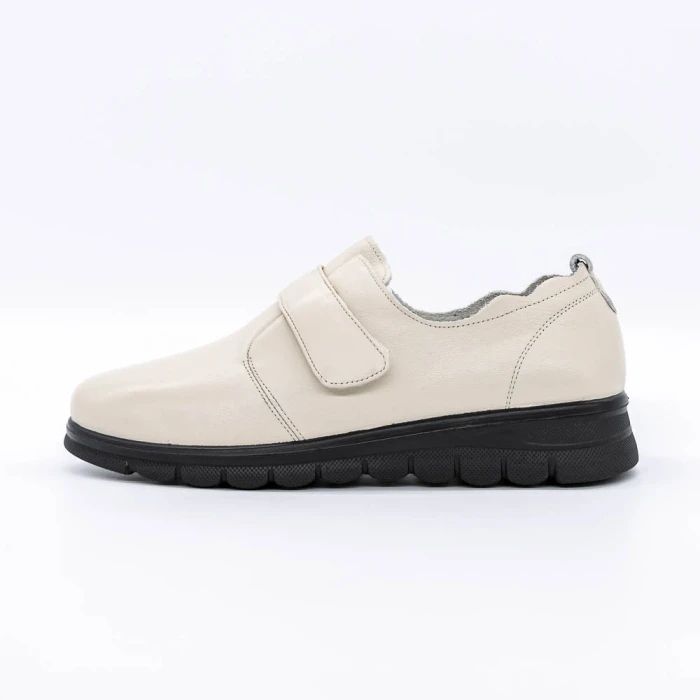 Pantofi Casual Dama 21074 Crem » Pantoful.ro