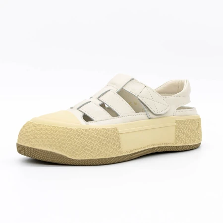 Pantofi Casual Dama 3905 Crem » Pantoful.ro