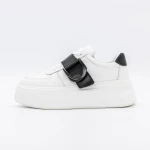 Pantofi Sport Dama E23070 Alb-Negru » Pantoful.ro
