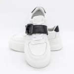 Pantofi Sport Dama E23070 Alb-Negru » Pantoful.ro