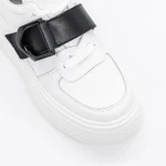 Pantofi Sport Dama E23070 Alb-Negru » Pantoful.ro