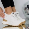 Pantofi Sport Dama cu Platforma 3SJN29 Bej | Mei