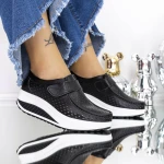 Pantofi Casual Dama A521 Negru » Pantoful.ro
