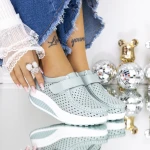 Pantofi Casual Dama A521 Verde » Pantoful.ro