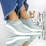 Pantofi Casual Dama A521 Verde » Pantoful.ro