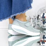 Pantofi Casual Dama A521 Verde » Pantoful.ro