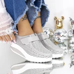 Pantofi Casual Dama A521 Gri » Pantoful.ro