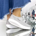 Pantofi Casual Dama A521 Gri » Pantoful.ro