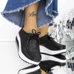 Pantofi Casual Dama A525 Negru » Pantoful.ro