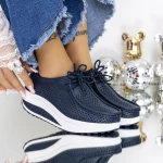Pantofi Casual Dama A525 Albastru inchis » Pantoful.ro